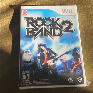 Wii Rock Band 2 game